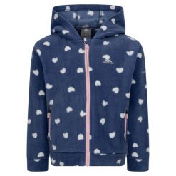 Dziewczęca Bluza Polarowa Breigh. Niebieskie bluzy z kapturem damskie Trespass, z dzianiny. Za 130.99 zł.