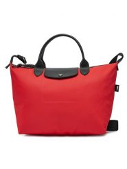 Longchamp Torebka L1515HSR Czerwony. Czerwone torebki klasyczne damskie Longchamp, bez wzorów, z materiału, bez dodatków. Za 1,639.00 zł.
