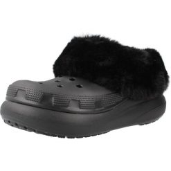 Sandały CROCS FUREVER CRUSH U Czarny. Czarne sandały damskie Crocs, bez wzorów, z syntetyku, bez obcasa. Za 305.99 zł.