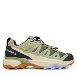 Trekkingi Salomon. Zielone obuwie trekkingowe damskie Salomon. Za 579.99 zł.