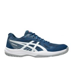 Buty do siatkówki Asics Upcourt 6 1071A104 402 niebieskie. Niebieskie buty fitness męskie na fitness i siłownię. Za 396.54 zł.