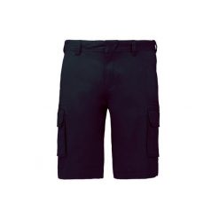 Krótka cargo Kariban. Niebieskie szorty męskie KARIBAN, na lato, bez wzorów, eleganckie. Za 224.00 zł.