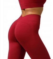 Legginsy sportowe damskie Carpatree Elite. Czerwone legginsy damskie Carpatree, m, bez wzorów, z dzianiny. Za 150.99 zł.