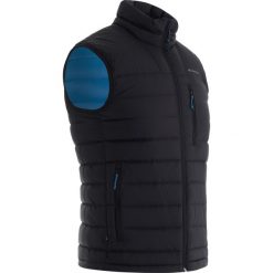 Kamizelka trekkingowa męska puchowa Forclaz MT500. Czarne kamizelki męskie FORCLAZ, l, z materiału. Za 279.99 zł.