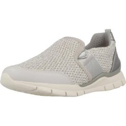 Buty GEOX J SUKIE GIRL Srebrny. Szare obuwie treningowe damskie Geox, na fitness i siłownię. Za 155.99 zł.