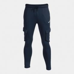 Spodnie cargo Joma Campus Street. Niebieskie spodnie materiałowe męskie Joma, bez wzorów, z polaru, street. Za 242.90 zł.