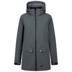 Trespass Tiverton - Damska kurtka przeciwdeszczowa Teal Mist. Niebieskie kurtki przeciwdeszczowe damskie Trespass, bez kaptura. Za 382.99 zł.