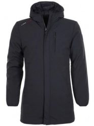 Peak Mountain Płaszcz zimowy "Cesario" w kolorze szarym rozmiar: L. Szare płaszcze męskie Peak Mountain, na zimę, l, bez wzorów. Za 462.29 zł.