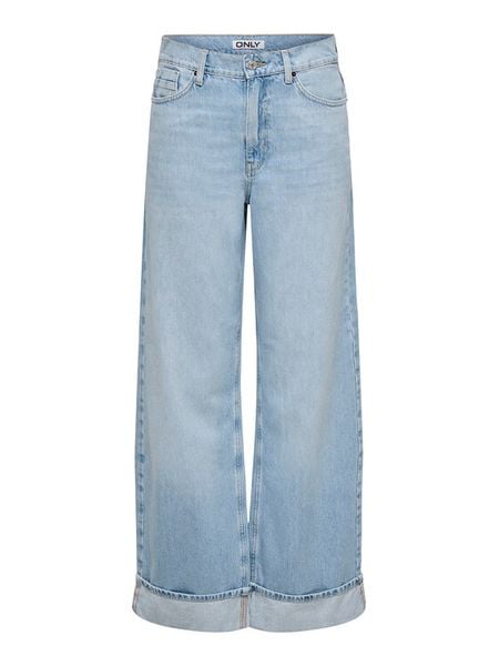 ONLY Jeansy Hope 15343018 Niebieski Wide Leg. Niebieskie jeansy damskie Only. Za 229.99 zł.