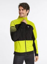 Ziener Kurtka funkcyjna "Nogah" w kolorze zielono-czarnym rozmiar: 50. Czarne kurtki outdoor męskie Ziener, bez wzorów, bez kaptura. Za 228.38 zł.