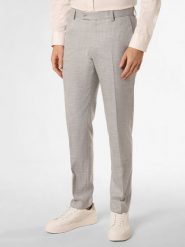 Finshley & Harding Spodnie - Mitch Mężczyźni Modern Fit szary, 28. Szare spodnie materiałowe męskie Finshley & Harding, z wiskozy. Za 399.95 zł.