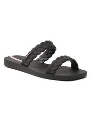 Ipanema Klapki w kolorze czarnym rozmiar: 41/42. Czarne klapki damskie Ipanema, bez wzorów, bez obcasa. Za 92.64 zł.