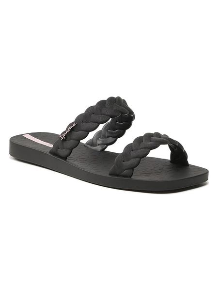 Ipanema Klapki w kolorze czarnym rozmiar: 41/42. Czarne klapki damskie Ipanema, bez wzorów, bez obcasa. Za 92.64 zł.