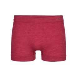 Bokserki Falke Wool-Tech Light. Czerwone bokserki męskie Falke, bez wzorów. Za 347.50 zł.