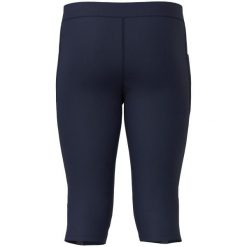 Spodenki kolarskie Jako Capri Power. Niebieskie szorty damskie Jako, bez wzorów, z materiału, sportowe. Za 263.50 zł.