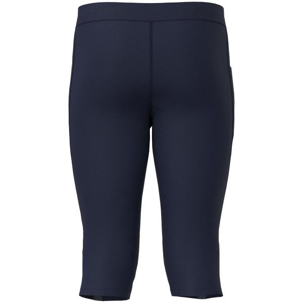 Spodenki kolarskie Jako Capri Power. Niebieskie szorty damskie Jako, bez wzorów, z materiału, sportowe. Za 263.50 zł.