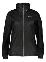 Regatta Kurtka przeciwdeszczowa "Corinne IV" w kolorze czarnym rozmiar: 48. Czarne kurtki przeciwdeszczowe damskie Regatta, m, bez kaptura. Za 130.95 zł.