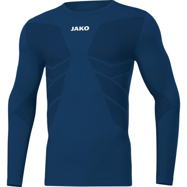 Koszulka Jako Comfort 2.0. Niebieskie t-shirty sportowe męskie Jako, bez ramiączek, na fitness i siłownię. Za 194.25 zł.