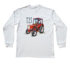 Władimiriec — bluzka z długim rękawem (Rozmiar: XXL (dorosła); Kolor koszulki: biały; Rodzaj nadruku: Władimiriec). Białe bluzki damskie nikiniki, s, bez wzorów, z bawełny, bez kołnierzyka, bez ramiączek. Za 89.00 zł.