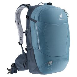 Plecak rowerowy Deuter Trans Alpine 24 - atlantic/ink. Niebieskie plecaki męskie Deuter, bez wzorów, z materiału. Za 634.69 zł.