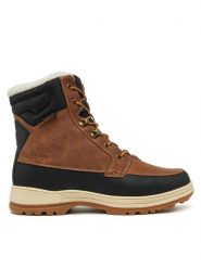 Kimberfeel Śniegowce Nolan Brązowy. Brązowe buty zimowe męskie Kimberfeel, ze skóry, bez zapięcia. Za 629.99 zł.