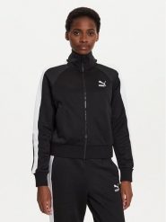 Puma Bluza Iconic T7 627994 Czarny Regular Fit. Czarne bluzy bez kaptura damskie Puma, m, z bawełny. Za 219.99 zł.