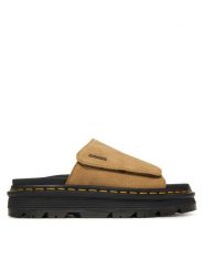 Dr. Martens Klapki Zebzag DM42409200 Brązowy jasny. Brązowe klapki damskie Dr. Martens, bez wzorów, ze skóry, bez obcasa. Za 543.99 zł.