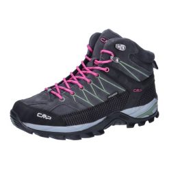 Buty trekkingowe dla kobiet CMP RIGEL MID WP. Czarne obuwie trekkingowe damskie CMP. Za 399.00 zł.