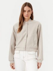Noisy May Kurtka bomber Eddi 27032203 Beżowy Regular Fit. Brązowe kurtki damskie Noisy may, l, bez wzorów, z syntetyku, bez kaptura. Za 179.99 zł.