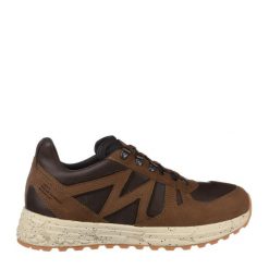 Buty turystyczne męskie LOMER Vitality Fit Sport Mtx Z. Brązowe buty wizytowe męskie LOMER, z mikrofibry, bez zapięcia. Za 499.99 zł.