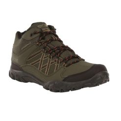 Męskie Buty Trekkingowe Edgepoint Mid. Brązowe buty trekkingowe męskie Regatta, na wiosnę, bez zapięcia. Za 279.99 zł.