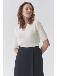 TATUUM Sweter "Hazel" w kolorze kremowym rozmiar: L. Brązowe swetry klasyczne damskie Tatuum, l, bez kołnierzyka. Za 134.85 zł.