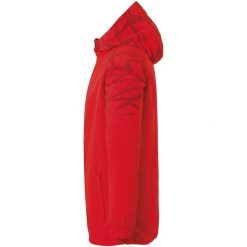 Tkana bluza z kapturem Uhlsport Goal 25 Evo. Białe bluzy z kapturem męskie UHLSPORT, s, z elastanu. Za 272.90 zł.