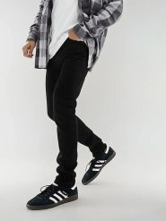 Weekday Dżinsy - Slim fit - w kolorze czarnym rozmiar: W29/L32. Czarne jeansy męskie Weekday. Za 61.60 zł.