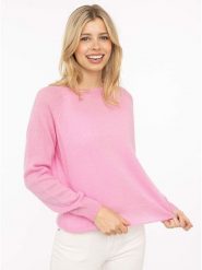 Zwillingsherz Sweter "Blogger" w kolorze jasnoróżowym rozmiar: L. Różowe swetry klasyczne damskie Zwillingsherz, l, z kaszmiru, bez kołnierzyka. Za 479.95 zł.