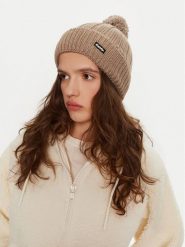 Eisbär Czapka Ayo Pompon 30949 150 Beżowy. Brązowe czapki zimowe damskie Eisbar, z materiału. Za 229.99 zł.