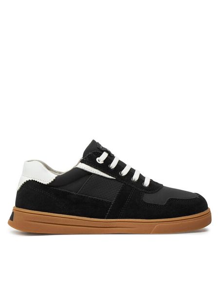 Mayoral Sneakersy 48520 Czarny. Czarne buty sportowe chłopięce Mayoral, ze skóry, bez zapięcia. Za 139.99 zł.