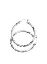 Revoni Złote kolczyki-kreole rozmiar: onesize. Szare kolczyki damskie Revoni, złote. Za 948.99 zł.