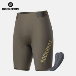 Spodenki rowerowe ROCKBROS. Niebieskie szorty męskie ROCKBROS, na lato, bez wzorów, z materiału. Za 230.88 zł.