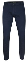 Gładkie Granatowe Casualowe Spodnie Męskie, Slim Fit -TO-ON- Zwężane, Chinosy. Spodnie materiałowe męskie TO-ON, bez wzorów, z bawełny. Za 159.00 zł.