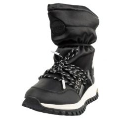 Skórzane Buty Śniegowe Womens/Ladies Warmer Overcloud. Czarne trapery damskie Colmar, bez obcasa. Za 456.99 zł.