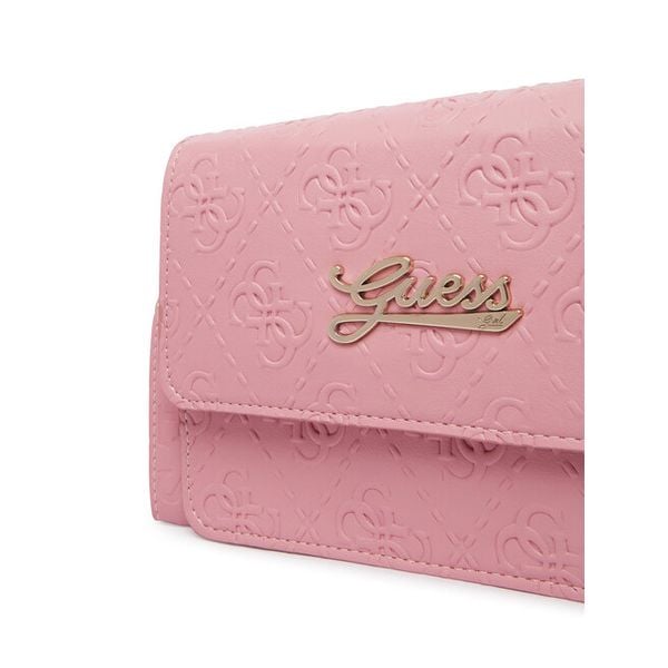 Torebka Guess. Czerwone torebki klasyczne damskie Guess, z aplikacjami, bez dodatków. Za 289.99 zł.