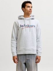 Jack & Jones Bluza w kolorze szarym rozmiar: XL. Szare bluzy z kapturem męskie Jack & Jones, xl. Za 124.95 zł.