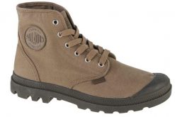 Buty sportowe Sneakersy męskie, Pampa Hi. Zielone buty sportowe na co dzień męskie Palladium, z materiału, bez zapięcia, trekkingowe. Za 329.99 zł.