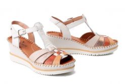 PIKOLINOS Aguadulce W3Z-1836C1 nata, sandały damskie. Sandały damskie Pikolinos, bez wzorów, bez obcasa. Za 501.42 zł.