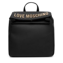 Plecak LOVE MOSCHINO. Czarne plecaki damskie Love Moschino, bez wzorów. Za 739.99 zł.