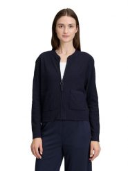 BETTY & CO Kardigan w kolorze granatowym rozmiar: 40. Niebieskie kardigany damskie Betty & Co., bez wzorów. Za 154.95 zł.
