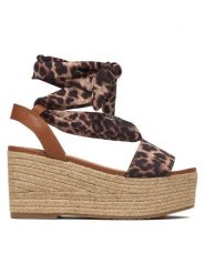 Liu Jo Espadryle Bali 03 SA6087 TX133 Brązowy. Brązowe espadryle damskie Liu Jo, bez wzorów, z materiału, bez obcasa. Za 469.99 zł.