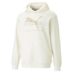 Bluza sportowa męska Puma 67329399. Białe bluzy sportowe męskie Puma, bez wzorów, sportowe, bez kołnierzyka, bez ramiączek. Za 108.00 zł.