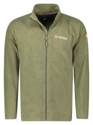 ANAPURNA Kurtka polarowa "Tonneau" w kolorze khaki rozmiar: M. Brązowe kurtki męskie ANAPURNA, m, bez wzorów, z polaru, bez kaptura. Za 56.99 zł.